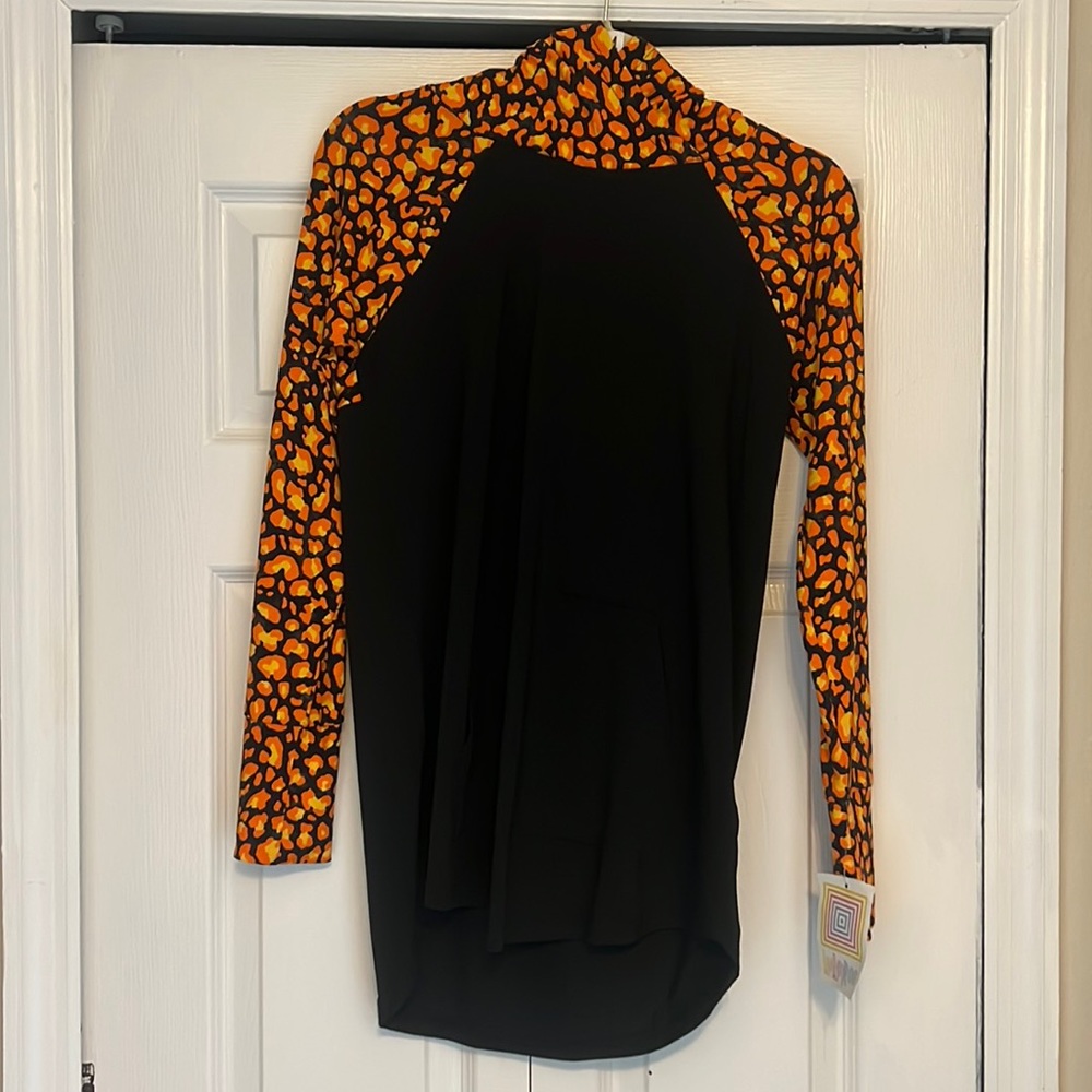 LuLaRoe Amber Hoodie - Halloween Collection brand new with tags size small